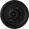 Ekena Millwork Palmetto Ceiling Medallion, Hand-Painted Steel Gray, 11 1/2"OD x 1"P CM11PASGS - alternate 1